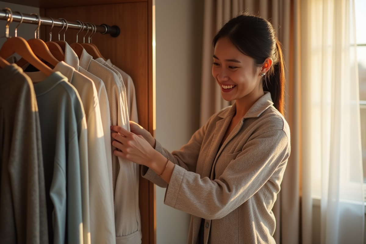 vêtements minimalistes